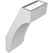 Ekena Millwork 6-in. W x 8-in. D x 16-in. H Imperial Architectural Grade PVC Knee Brace BRCP06X08X16IMP - alternate 3